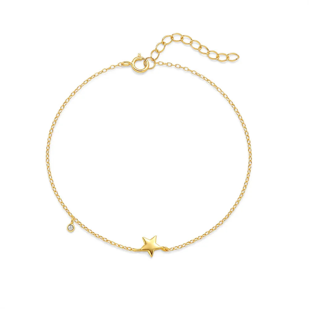 Pulsera AIDE de plata 925 con circonita, cruz, flor y perla barroca