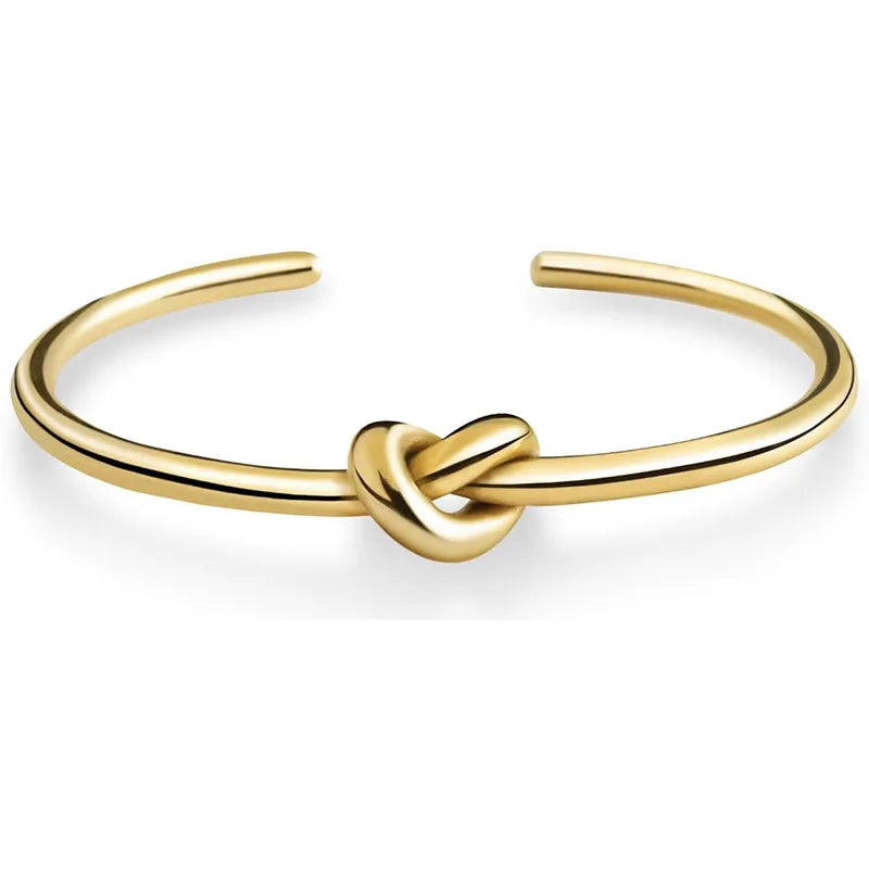 Pulsera Esclava Acero Inoxidable Chapada en Oro 18K